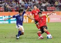 [속보] 한국 축구, 아시안게임 4연패 위업... 엄지성 결승골로 일본 꺾고 금메달