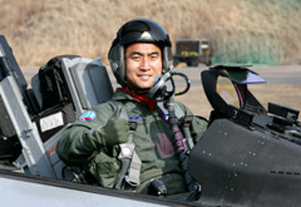 공군 최우수조종사 하재욱 소령
