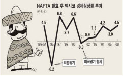 [한ㆍ미 FTA 시대] 멕시코, 1994년 자유무역 추진했지만 효과 제대로 못살려