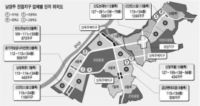 남양주 진접 5972가구 분양…전용 85㎡형 주택만 17개 타입 각축전