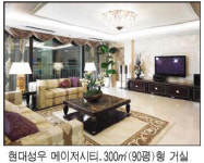 [모델하우스 산책] 이천 현대성우 메이저시티 … 자투리 활용 넉넉한 수납공간