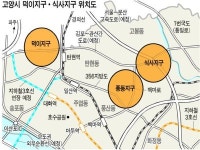 일산옆 덕이 · 식사지구 분양 맞대결