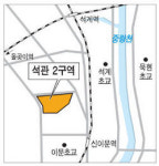 성북구 석관동일대 아파트촌으로