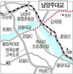 남양주대교 남 · 북단 연결