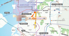[인천 신현 e-편한세상 하늘채⑤교통]단지서 5백m쯤 떨어진 가정오거리 교통허브로 변신