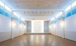 새벽을여는교회자판기 | [Design] 연희중앙교회, 새벽을 닮은 푸른 빛 마음 속 파도가 잔잔해지다