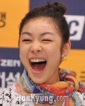 [포토] 김연아 너무 사랑스러운 함박웃음