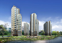 광교신도시 한양수자인, 평균 16대 1로 마감