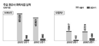 밑지는 정제사업…정유사 고맙다 화학부문