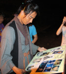 선덕여왕 촬영팀, 팬들 방문에 한밤중에 간식 파티