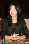 [bnt포토] 인사말 전하는 한지혜