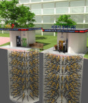 타워식 자전거 주차설비 개발