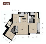 [청라 린 스트라우스④평면]2.5m 천정고 설계로 개방감 극대화