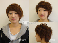 엣지 있는 숏 컷 헤어스타일 연출법!