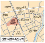 신정네거리 일대 주상복합 타운으로