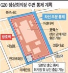 G20 당일 코엑스 주변 일반인 통제