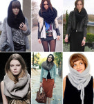 다양한 넥 워머 코디법