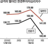 단기 급등 피로감 전문가지수 급락