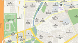 [용인 죽전 휴먼빌②입지]단지 바로 옆으로 유치원, 초중교 붙어있어