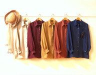 셔츠 카라, 샴푸로 깨끗하게 세탁하세요