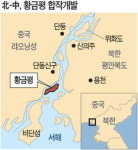 北-中, 황금평 개발 28일 착공