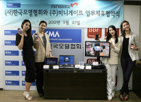 스마트 컨버전스 미니게이트, 한국모델협회와 모델 특화 콘텐츠 N스크린 유통