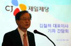 김철하 CJ제일제당 대표 바이오·신소재로 2015년 15조 매출