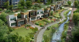 원룸서 타운하우스까지…자연지형 살려 개발