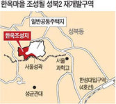 성북동 한옥마을 조성 가속도