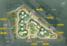 [마포자이2차③구성]서로 마주보는 동 거의 없어 세대간 프라이버시 확보