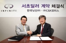 인피니티, 강남 서초 딜러에 C&K 모터스
