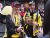 [포토] 햇츠온 모델, 시민과 함께 가위, 바위, 보!