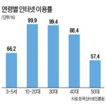 3~5세 유아 66% 인터넷 애용