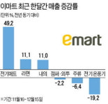 대형마트보다 슈퍼마켓 손님 더 늘어…경기급랭 신호