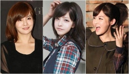 절대동안! 티아라 보람 앞머리 스타일 따라잡기