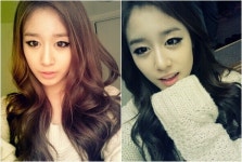 매혹적인 티아라 지연 아이라인 따라잡기