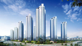 [Real Estate] 청주 두산위브지웰시티, 세종시 수혜지역의 1956가구 복합단지