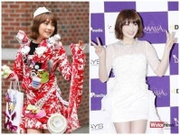 강지영 생고기 드레스…“배고프면 하나씩 떼어 구워먹기?”