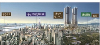 [분양정보] 역시 용산! 84㎡아파트, 68㎡오피스텔 연일화제! 용산 kcc웰츠타워