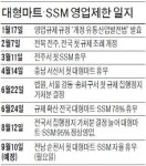 전남 순천 대형마트, 첫 자율 평일휴무