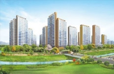 [Real Estate] 천안e편한세상 스마일시티, 단지 감싸고 도는 실개천·녹지 풍부