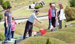 미리 간 추석 성묘