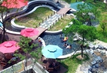 온천수 특화 아파트...  용인 구성 스파팰리스리가 가보니