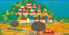 붓끝에서 퍼지는 행복 바이러스