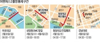 어벤져스2 서울 곳곳서 30일~4월 13일 촬영…외출前 통제구간·우회로 확인하세요