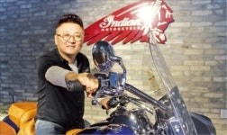 이준호 화창상사 사장 인디언, 할리데이비슨 대항마 되겠다