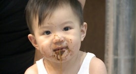 리키김 아들 태오, 온 얼굴에 짜장 범벅 짜장면은 황홀해