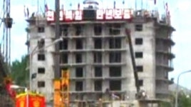 북한 아파트 붕괴, 92세대 입주…현재 상태 충격적
