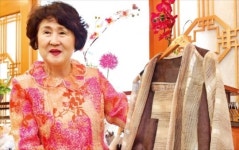 씨실과날실 새영세계 김영자 사장 자수 새긴 우리옷, 세계 명품으로 만들고 싶어