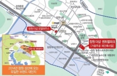 [창원 더샵 센트럴파크②입지] LG전자·현대모비스 등 입주한 창원국가산단이 도보권